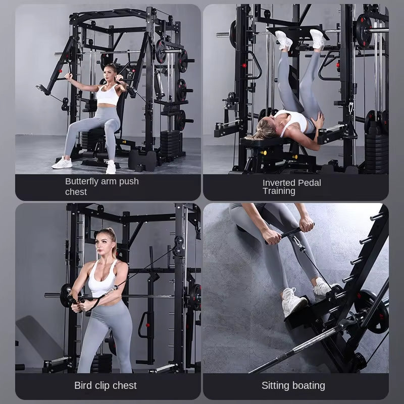 Comprehensive Fitness Multi-Station Home Gym – All-in-One Strength Training Solution