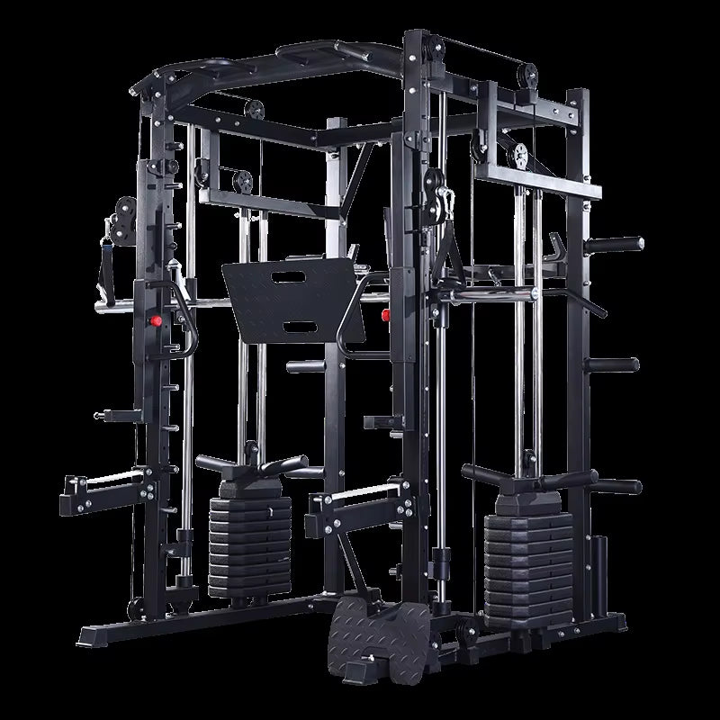 Comprehensive Fitness Multi-Station Home Gym – All-in-One Strength Training Solution