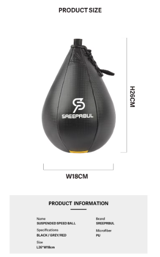 High-Quality Boxing Speed Ball Set – Reflex & Punching Training Accessory