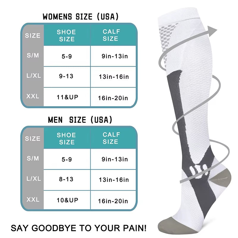 Medical Sport Compression Socks for Men & Women