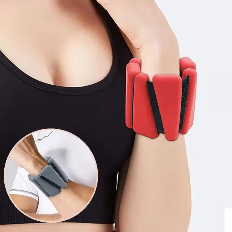 Triangle Silicone Adjustable Wrist & Ankle Weights (1/2 lbs)