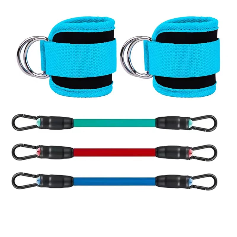 Ankle Straps Resistance Bands Set for Fitness & Yoga