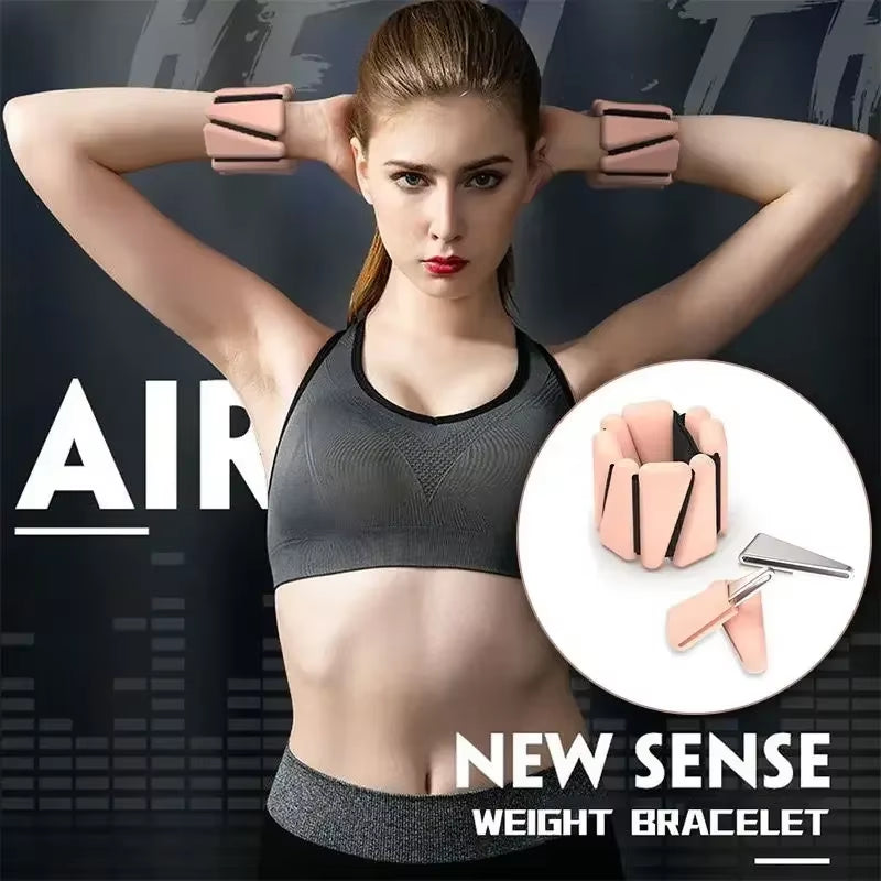 Triangle Silicone Adjustable Wrist & Ankle Weights (1/2 lbs)