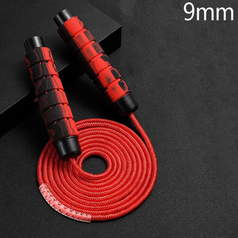 Heavy Jump Rope for CrossFit, Boxing & Fitness – Foam Grip Handles