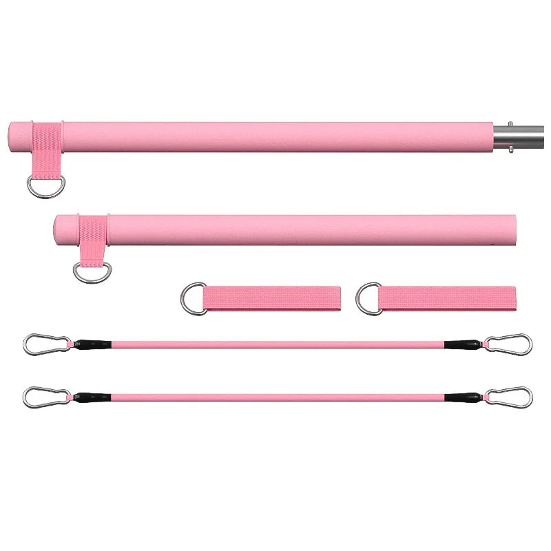 Portable Pilates Tensioner Kit with Latex Resistance Band – Complete Fitness Solution