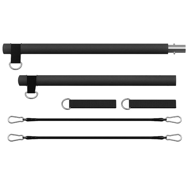 Portable Pilates Tensioner Kit with Latex Resistance Band – Complete Fitness Solution