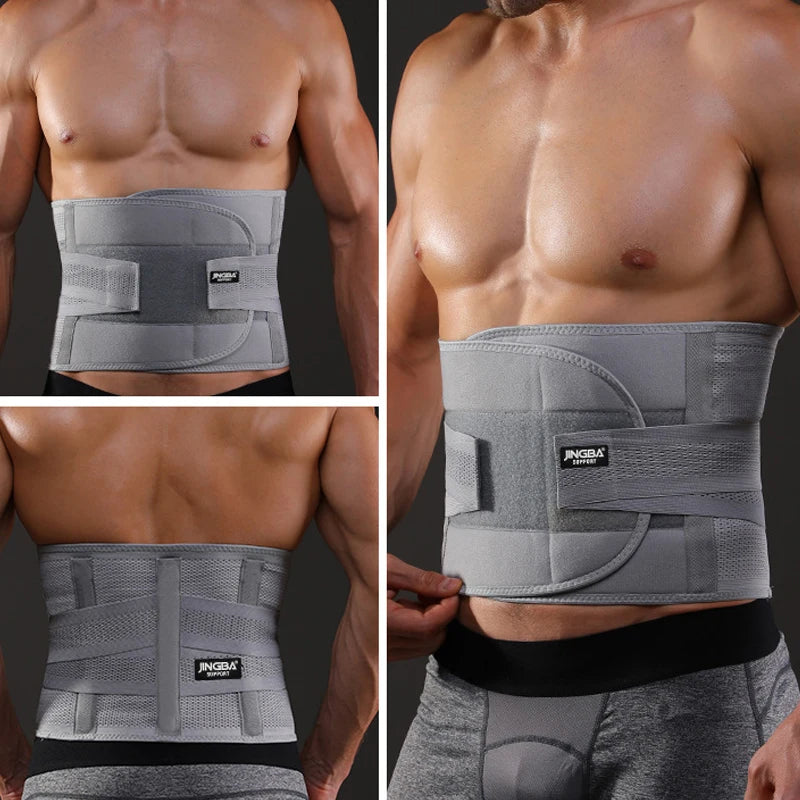 Lumbar Support Straps - Non-Slip Orthopedic Breathable Belt for Pain Relief