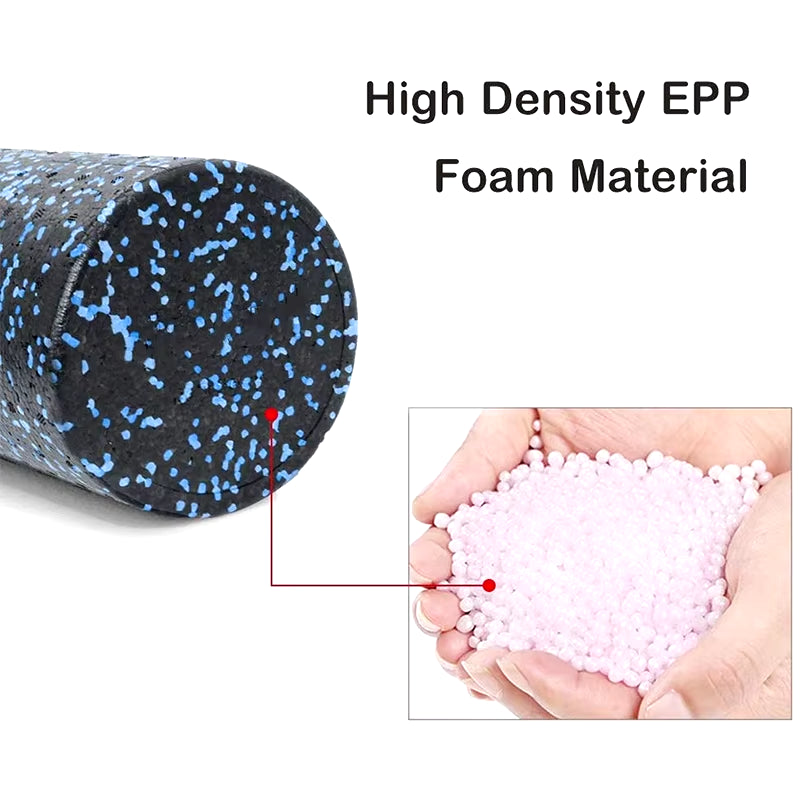 Foam Roller + Massage Ball Set – Fitness Mobility Tool for Yoga, Physical Therapy, and Pain Relief