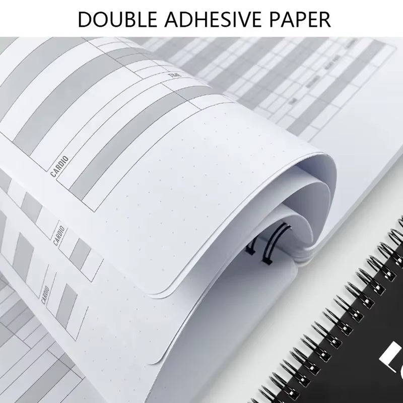 A5 Coil Fitness Planner Notebook – Achieve Your Goals