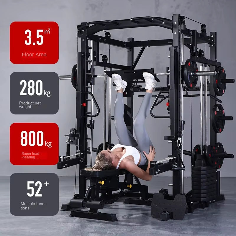 Comprehensive Fitness Multi-Station Home Gym – All-in-One Strength Training Solution