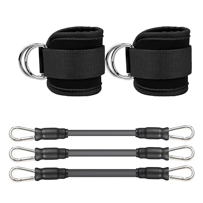 Ankle Straps Resistance Bands Set for Fitness & Yoga