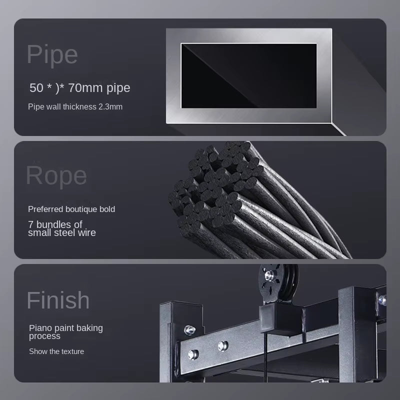 Comprehensive Fitness Multi-Station Home Gym – All-in-One Strength Training Solution