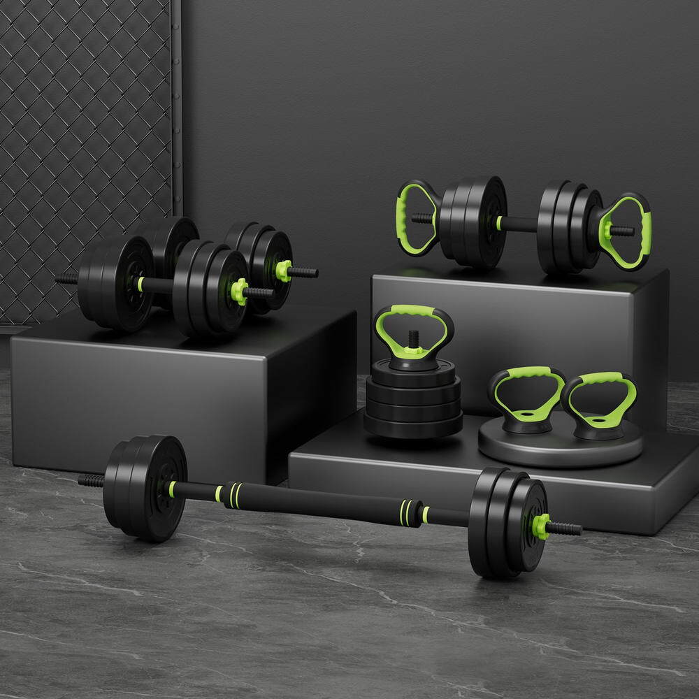 Everfit 7-in-1 Weight Set – Compact 25kg Weightlifting Solution