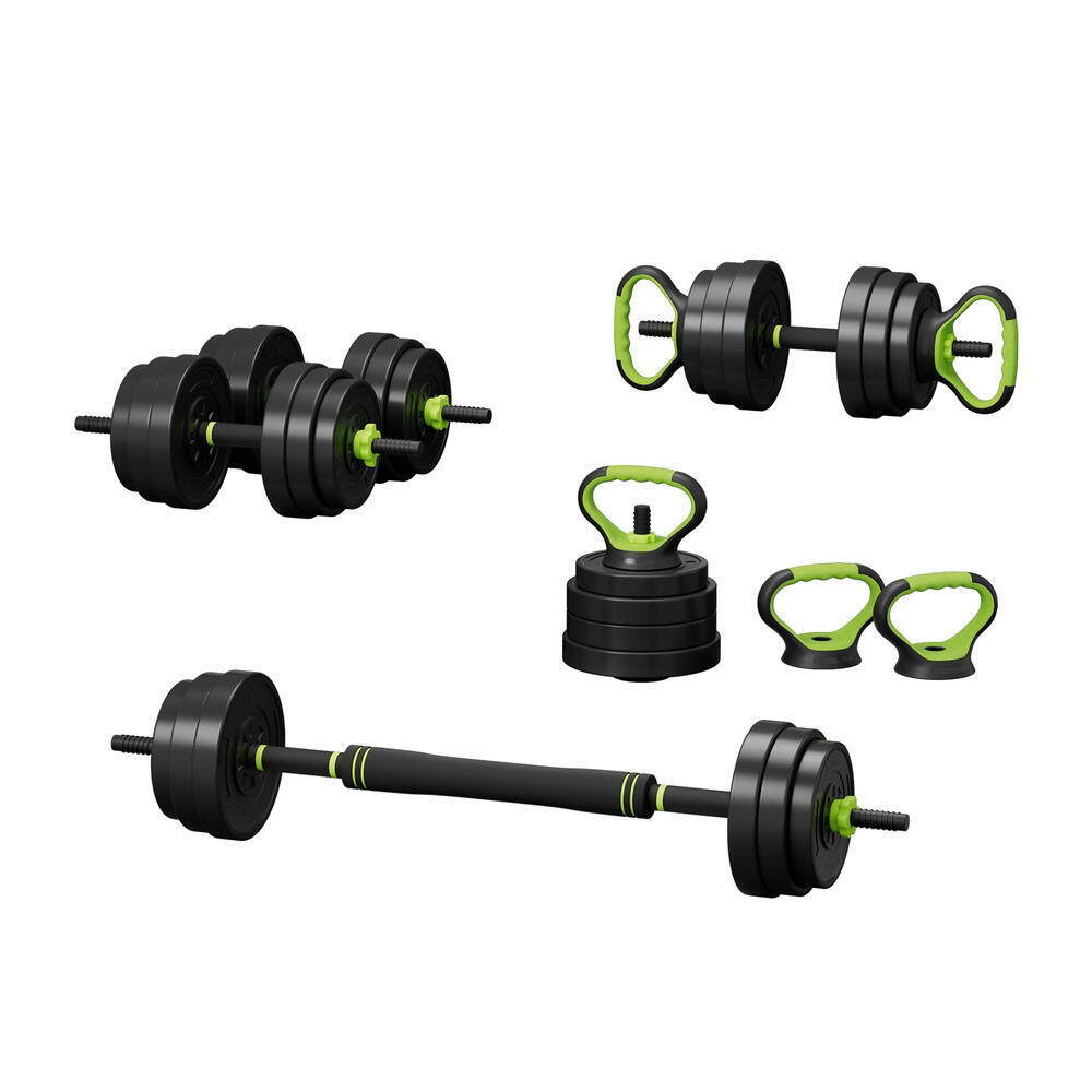 Everfit 7-in-1 Weight Set – Compact 25kg Weightlifting Solution
