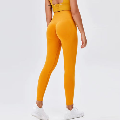 Women's Sport Yoga Gradient Color Energy Leggings - Workout & Running Tights