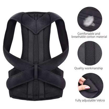 Upper Back Posture Corrector – Clavicle Support Brace