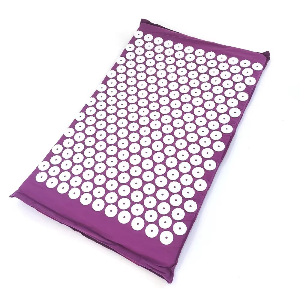 Acupuncture Mat – Acupressure Spike Mat and Pillow Set for Pain Relief, Stress Reduction, and Body Wellness