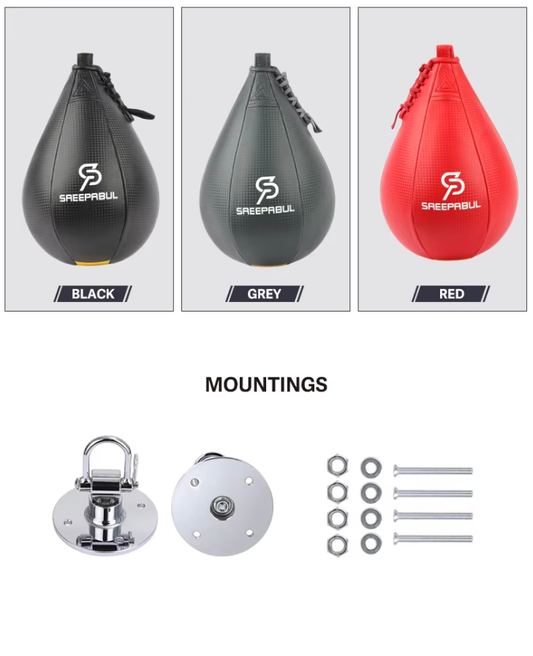 High-Quality Boxing Speed Ball Set – Reflex & Punching Training Accessory