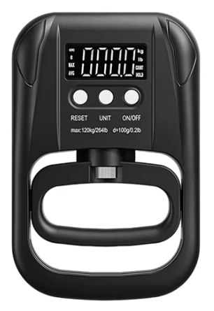 Digital Hand Dynamometer – 120kg/264lbs Grip Strength Trainer