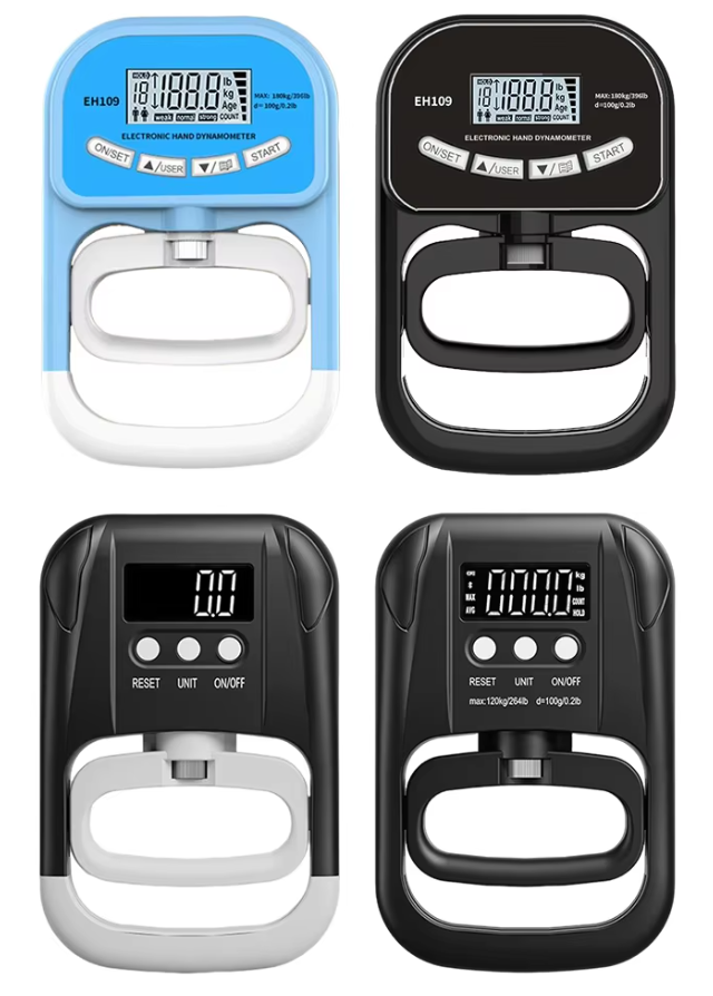 Digital Hand Dynamometer – 120kg/264lbs Grip Strength Trainer