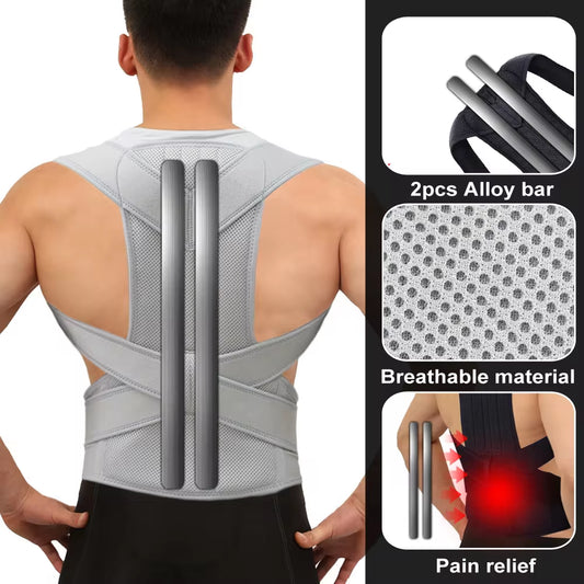 Upper Back Posture Corrector – Clavicle Support Brace