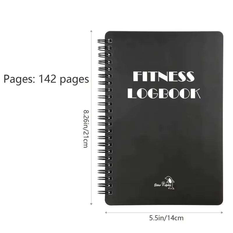 A5 Coil Fitness Planner Notebook – Achieve Your Goals