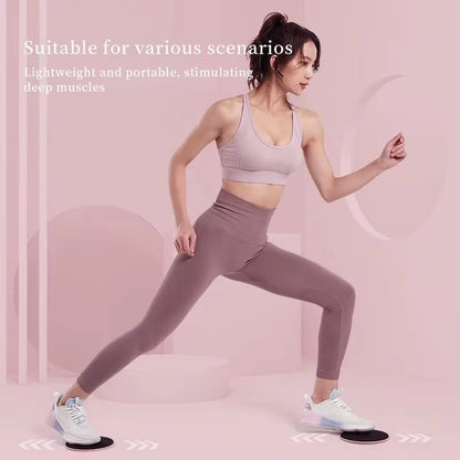 2-Piece Fitness Core Sliders – Exercise Gliding Discs for Full-Body Workouts