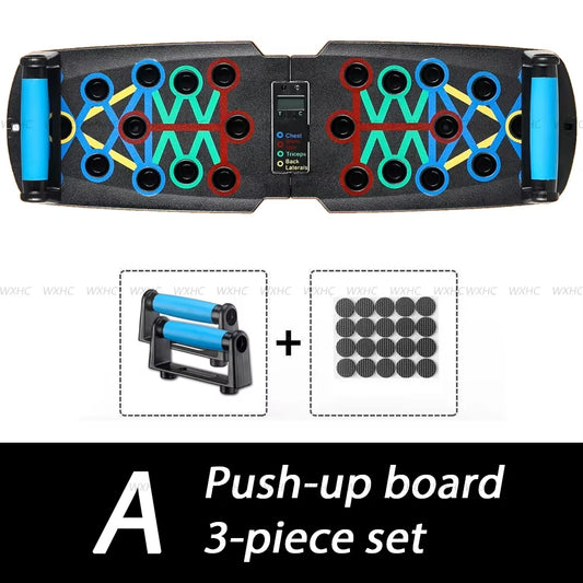 Automatic Count Push-Up Board – Foldable Strength Training Fitness System