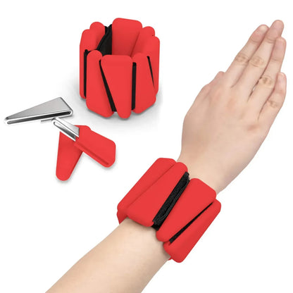 Triangle Silicone Adjustable Wrist & Ankle Weights (1/2 lbs)