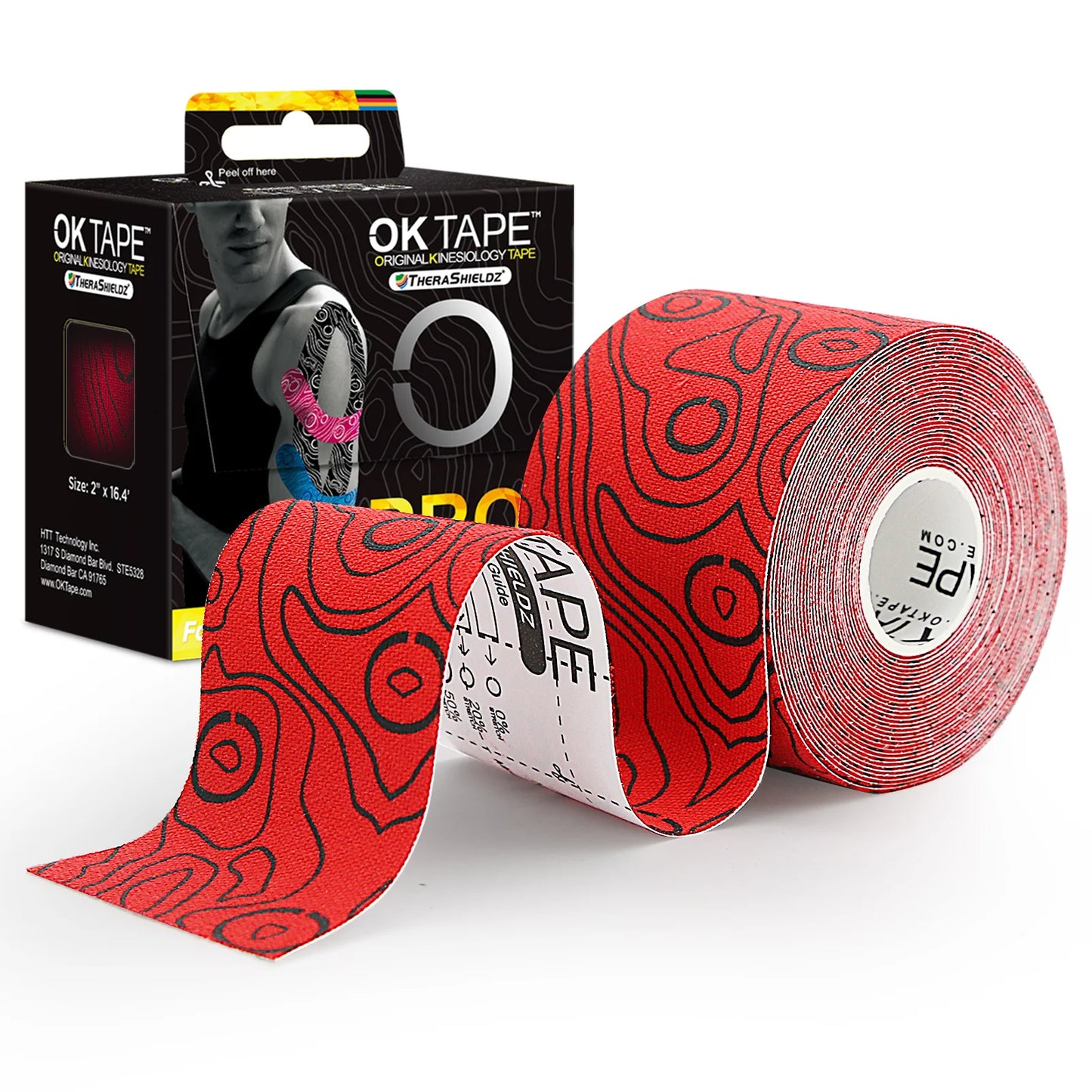 PRO Kinesiology Tape - Free Cut Breathable Waterproof Elastic Bandage