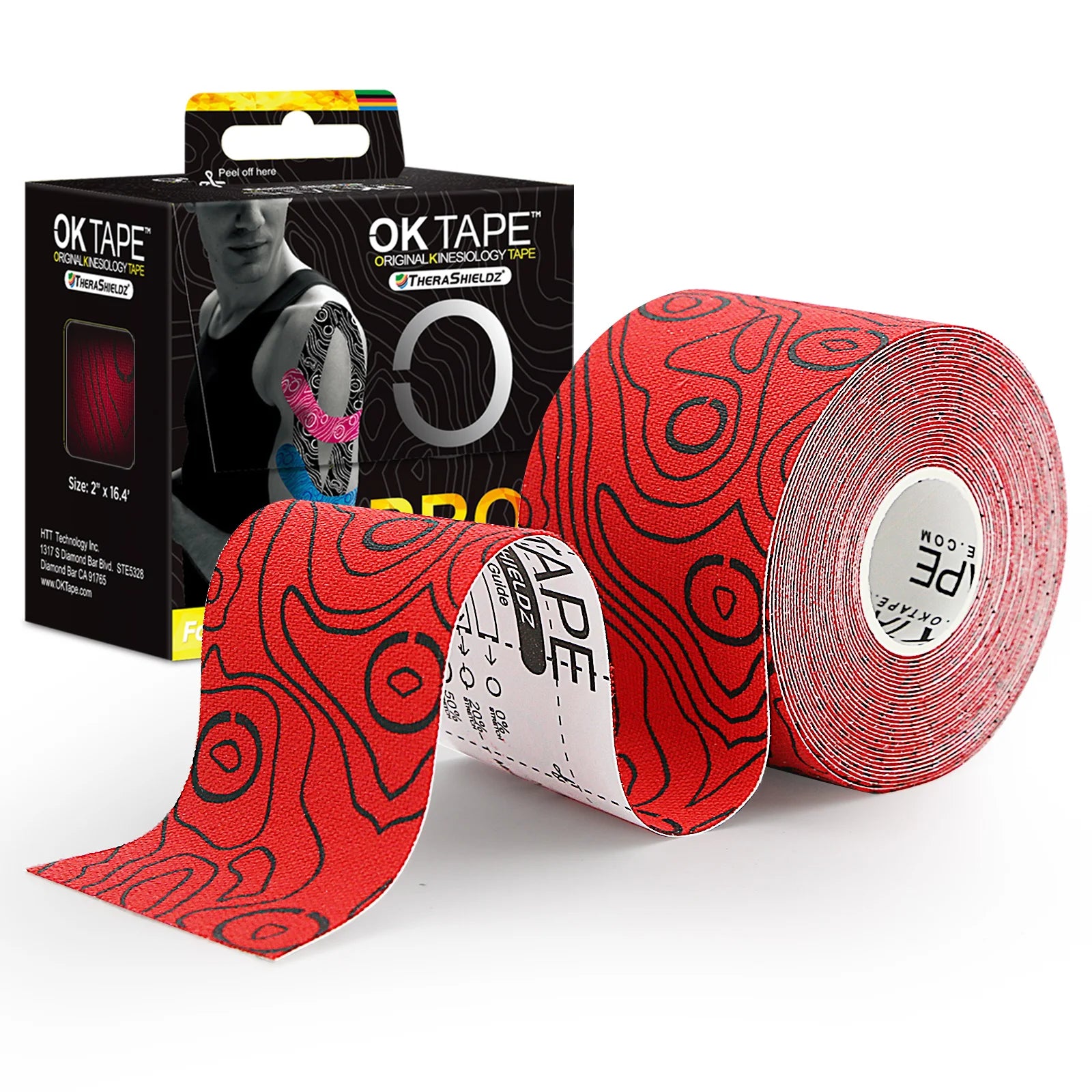 PRO Kinesiology Tape - Free Cut Breathable Waterproof Elastic Bandage