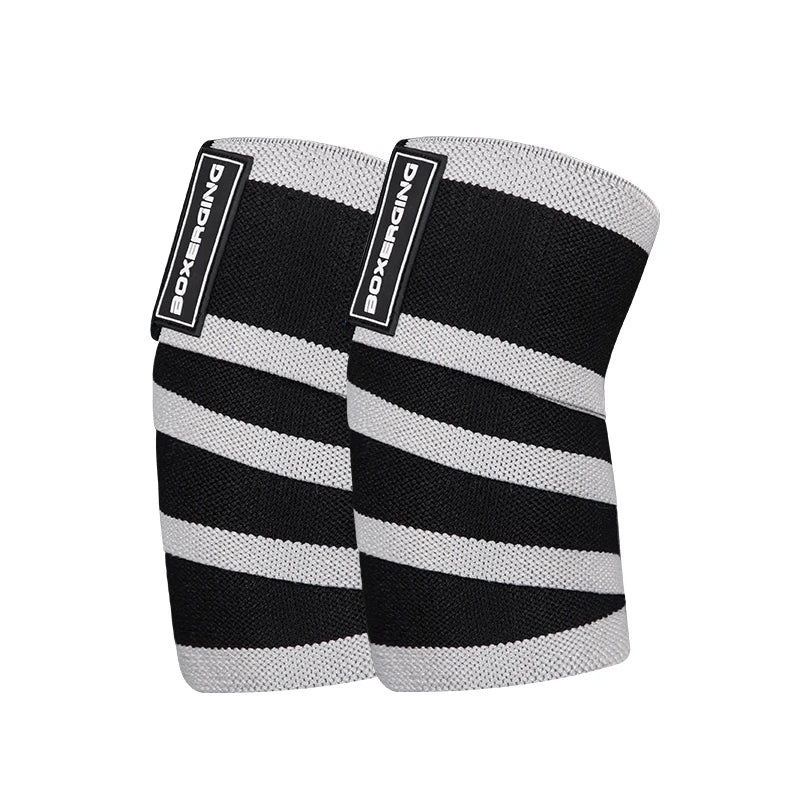A Pair Premium Elbow Wraps - BOXERGING Support Straps for Weightlifting & Fitness