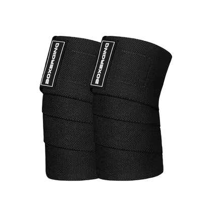 A Pair Premium Elbow Wraps - BOXERGING Support Straps for Weightlifting & Fitness