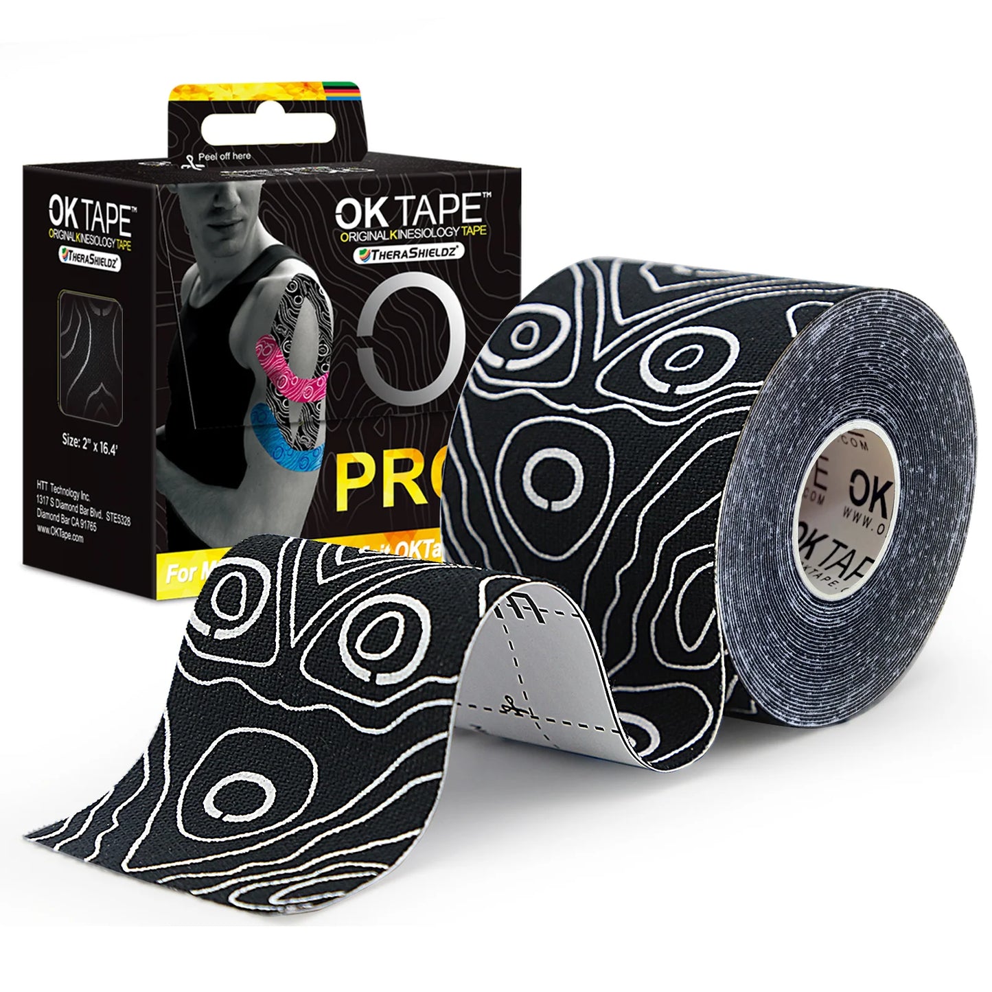 PRO Kinesiology Tape - Free Cut Breathable Waterproof Elastic Bandage