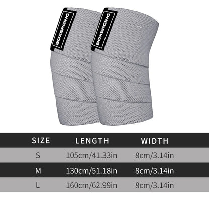 A Pair Premium Elbow Wraps - BOXERGING Support Straps for Weightlifting & Fitness