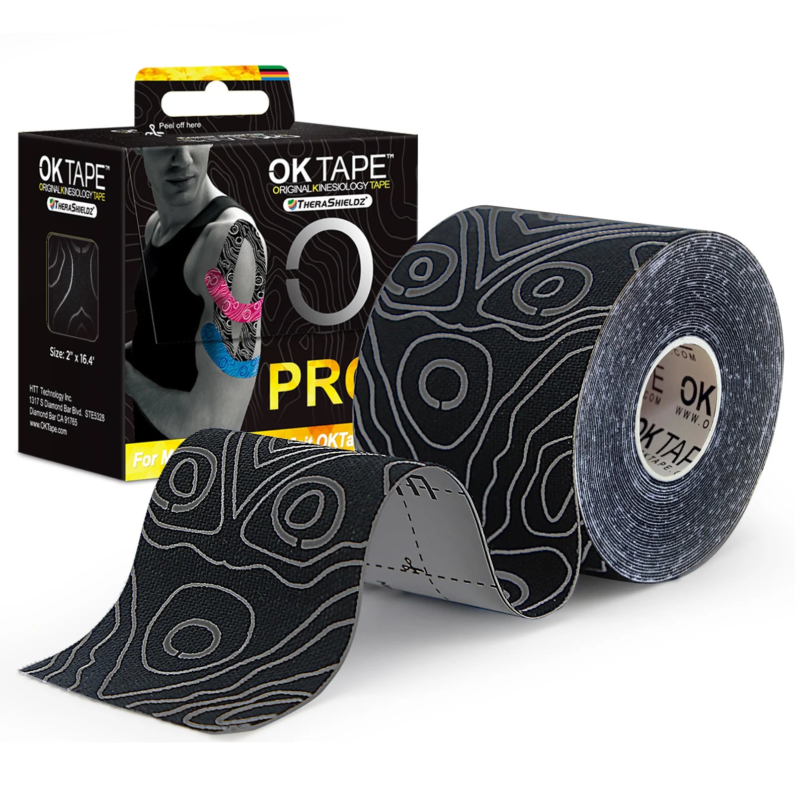 PRO Kinesiology Tape - Free Cut Breathable Waterproof Elastic Bandage