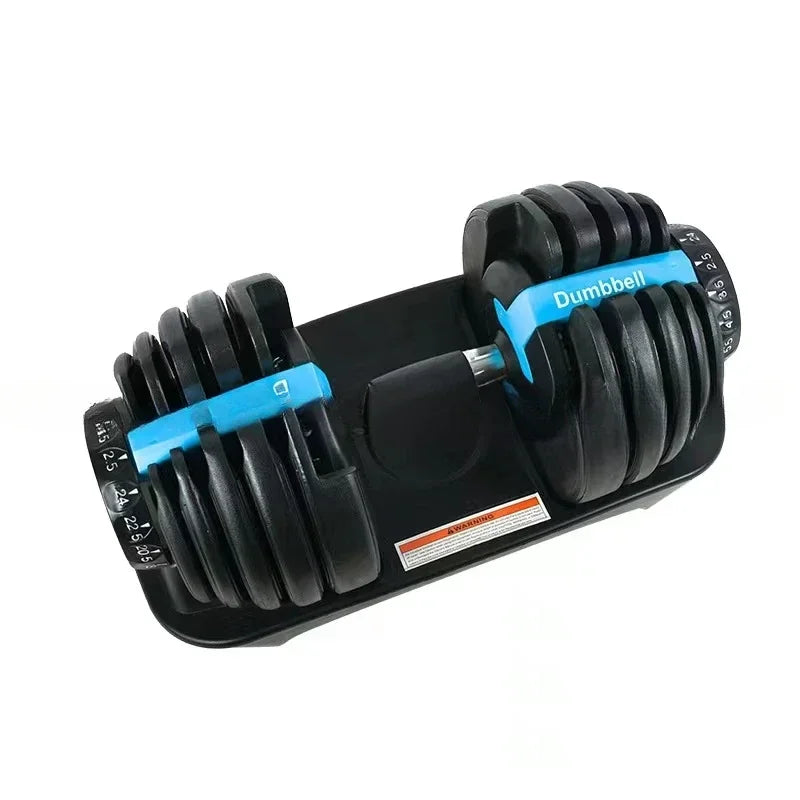 Commercial Cast Iron Adjustable Dumbbell Set – 24kg Pair