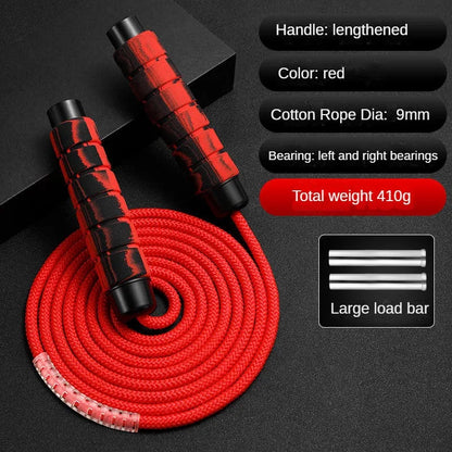Heavy Jump Rope for CrossFit, Boxing & Fitness – Foam Grip Handles