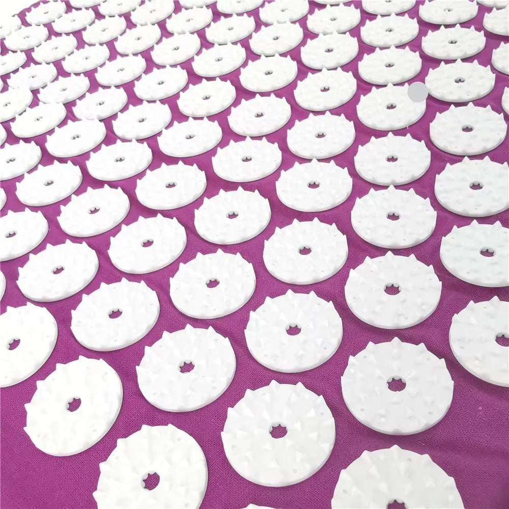 Acupuncture Mat – Acupressure Spike Mat and Pillow Set for Pain Relief, Stress Reduction, and Body Wellness
