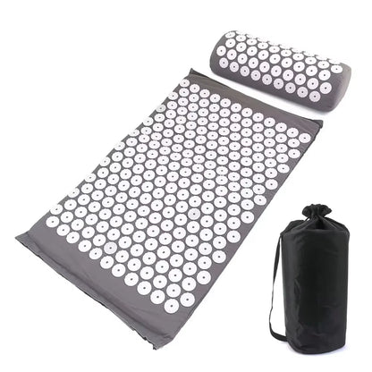 Acupuncture Mat – Acupressure Spike Mat and Pillow Set for Pain Relief, Stress Reduction, and Body Wellness