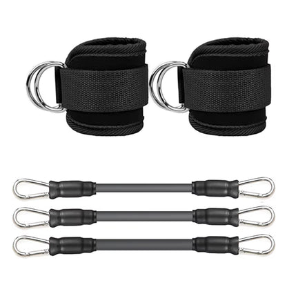 Ankle Straps Resistance Bands Set for Fitness & Yoga