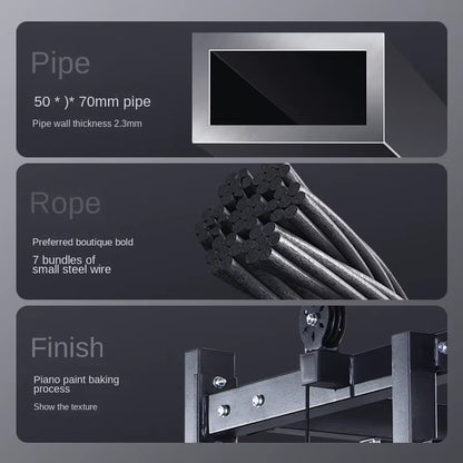 Comprehensive Fitness Multi-Station Home Gym – All-in-One Strength Training Solution